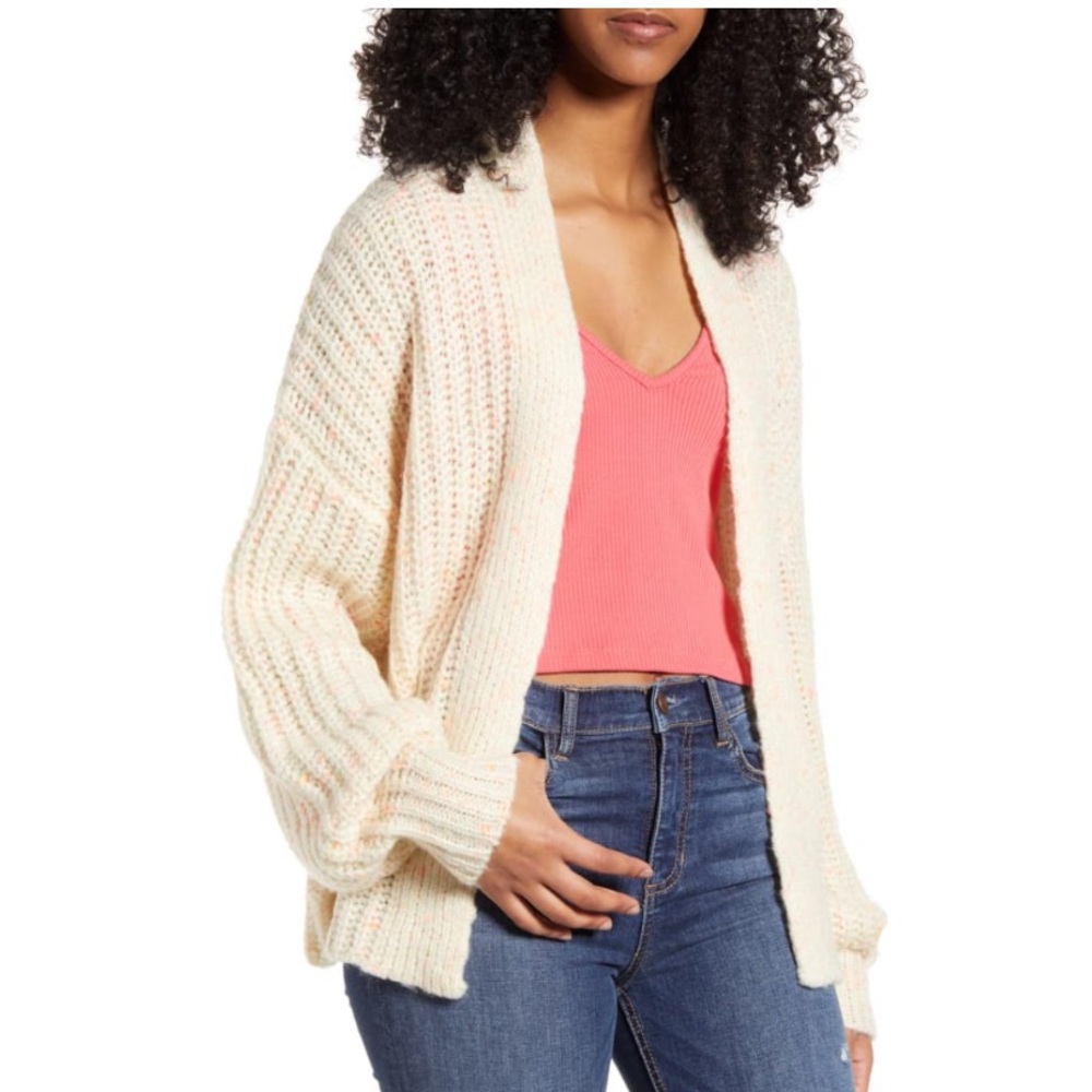 Love X Design Neon Fleck Cardigan